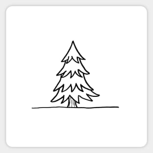 Pine Tree Sticker